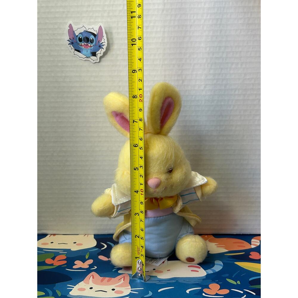 Disney Store Easter Alice In Wonderland March Hare Bean Bag Bunny Rabbit Plush - Picture 3 of 12